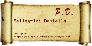 Pellegrini Daniella névjegykártya